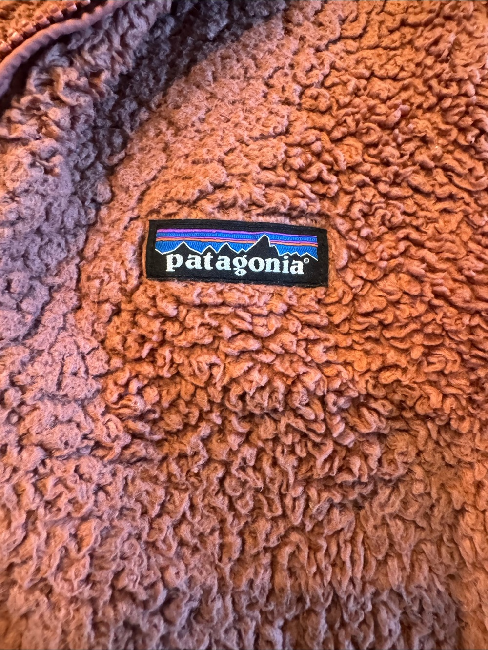 Patagonia Los Gatos Copper Dusty Rose Quarter-Zip Pullover - Picture 2 of 5
